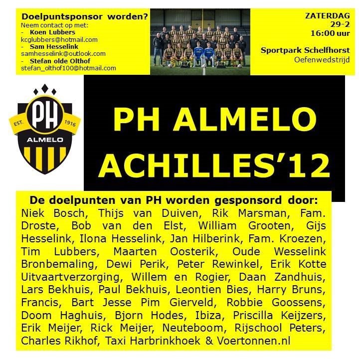 PH 1 – Achilles ’12 1