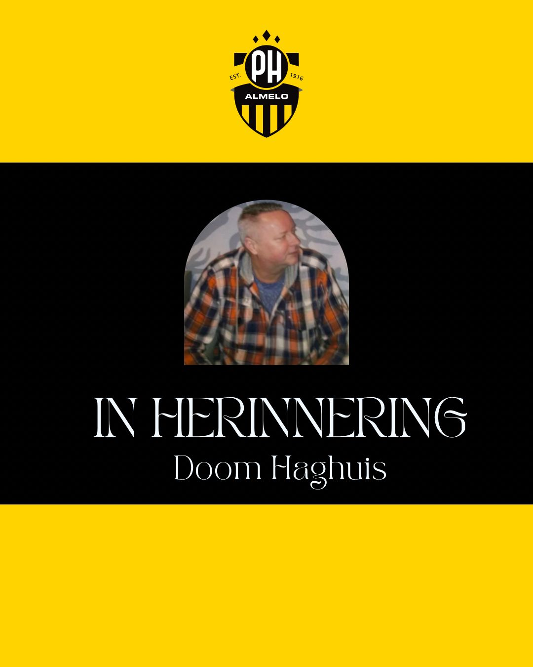 IN MEMORIAM NIEK HAGHUIS