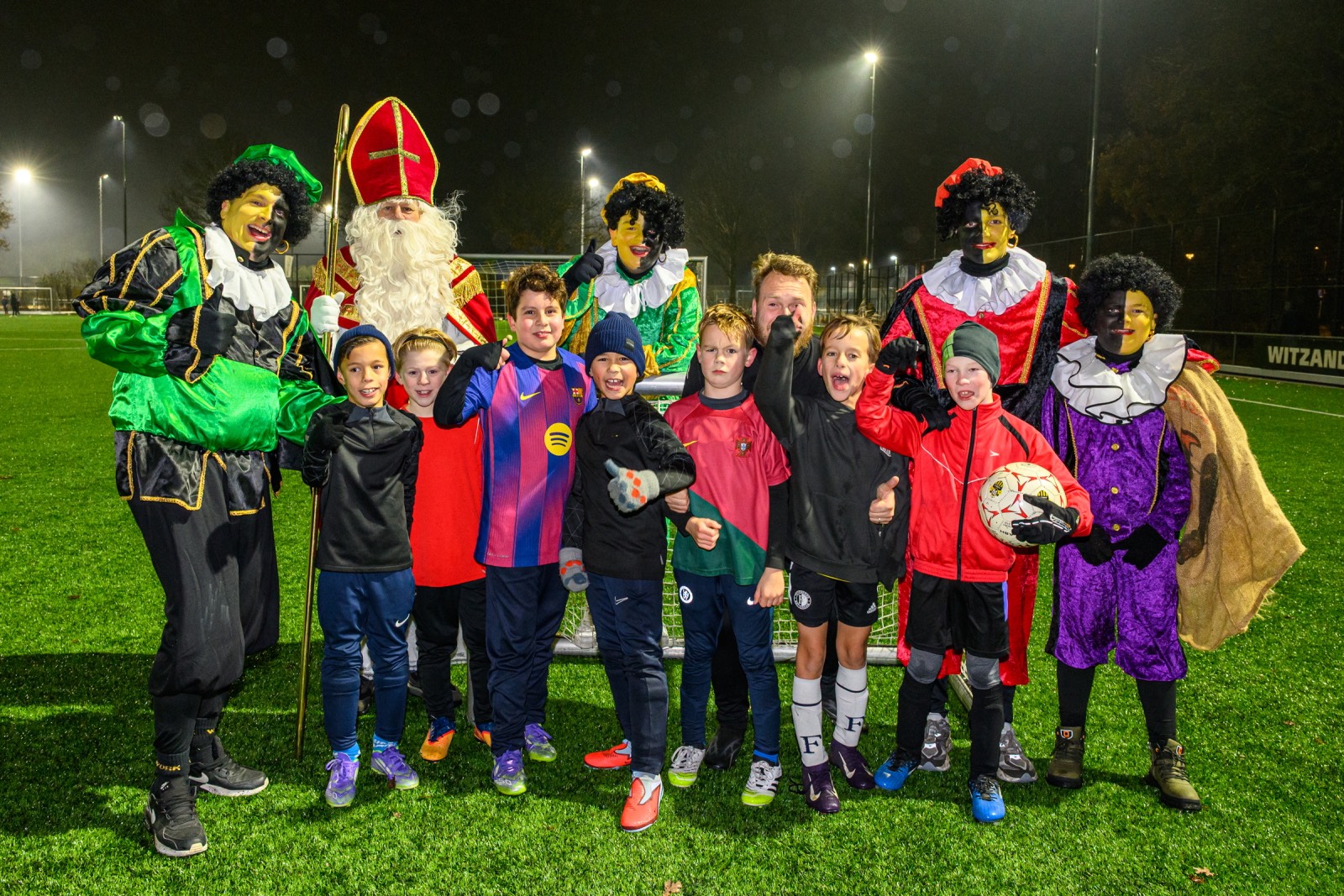 Sinterklaas op bezoek bij PH