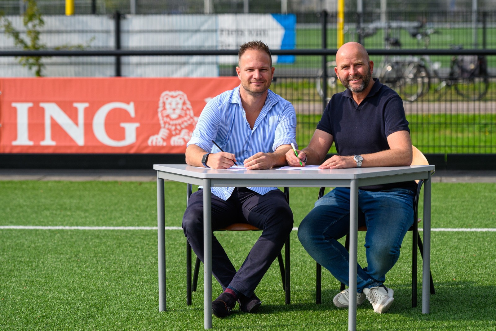 Nieuw sponsorcontract voor drie jaar tussen PH Almelo en ING